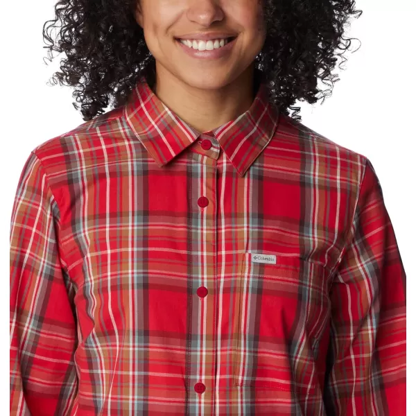 Columbia Women's Anytime Patterned Long Sleeve Shirt