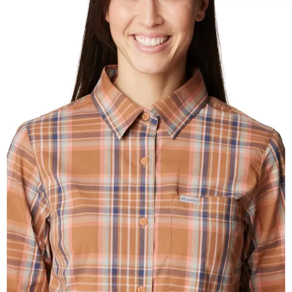 Columbia Women's Anytime Patterned Long Sleeve Shirt
