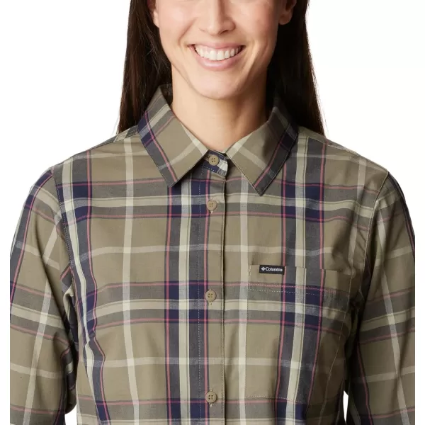 Columbia Women's Anytime Patterned Long Sleeve Shirt