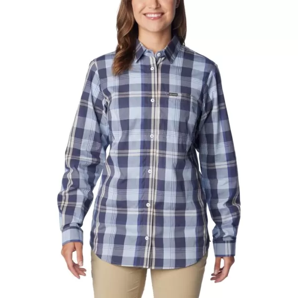 Columbia Women's Anytime Patterned Long Sleeve Shirt