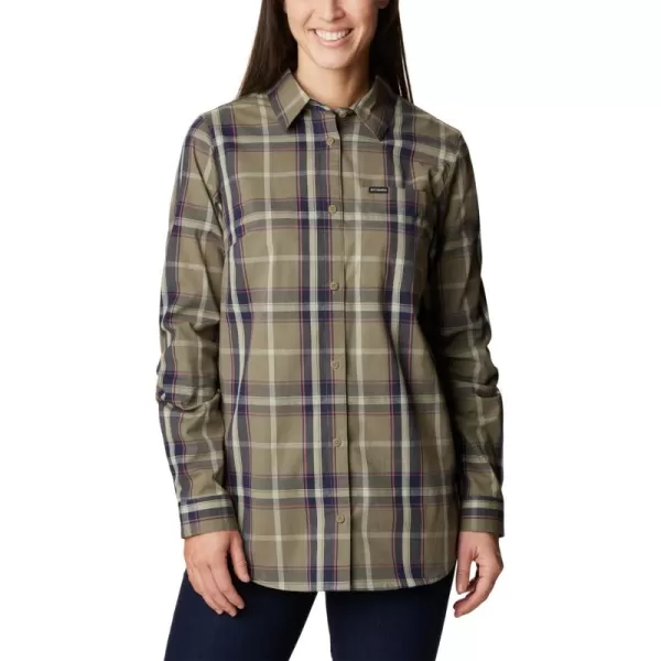 Columbia Women's Anytime Patterned Long Sleeve Shirt