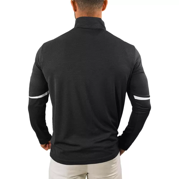 Columbia Golf Omni-Wick Scorecard 1/4 Zip Long Sleeve Pullover