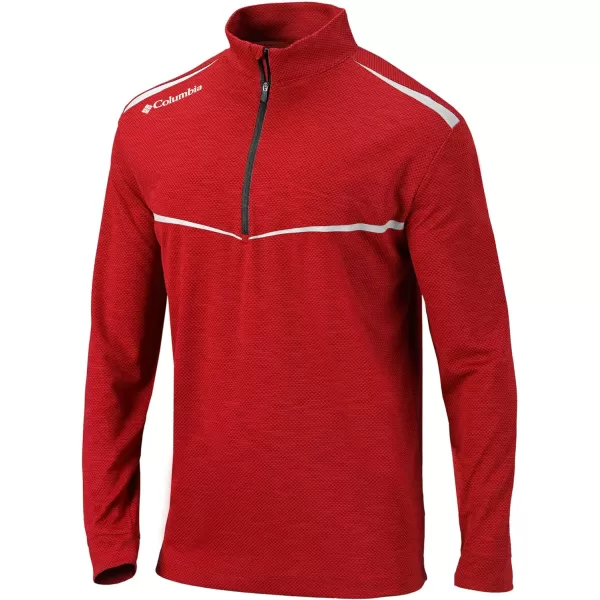 Columbia Golf Omni-Wick Scorecard 1/4 Zip Long Sleeve Pullover