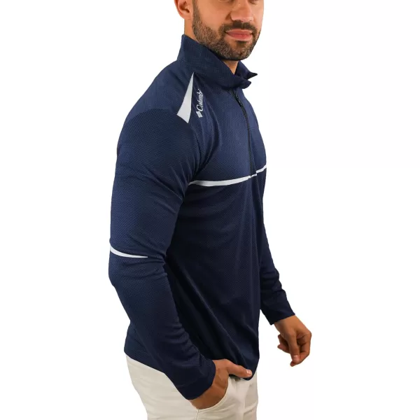 Columbia Golf Omni-Wick Scorecard 1/4 Zip Long Sleeve Pullover