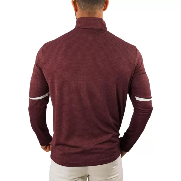 Columbia Golf Omni-Wick Scorecard 1/4 Zip Long Sleeve Pullover