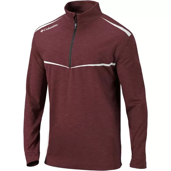 Columbia Golf Omni-Wick Scorecard 1/4 Zip Long Sleeve Pullover