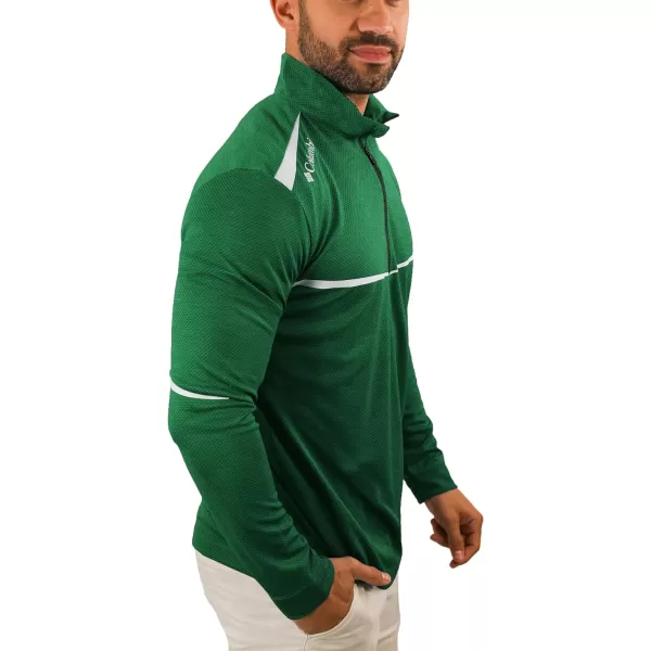 Columbia Golf Omni-Wick Scorecard 1/4 Zip Long Sleeve Pullover