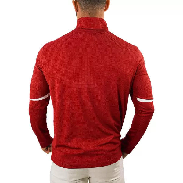 Columbia Golf Omni-Wick Scorecard 1/4 Zip Long Sleeve Pullover