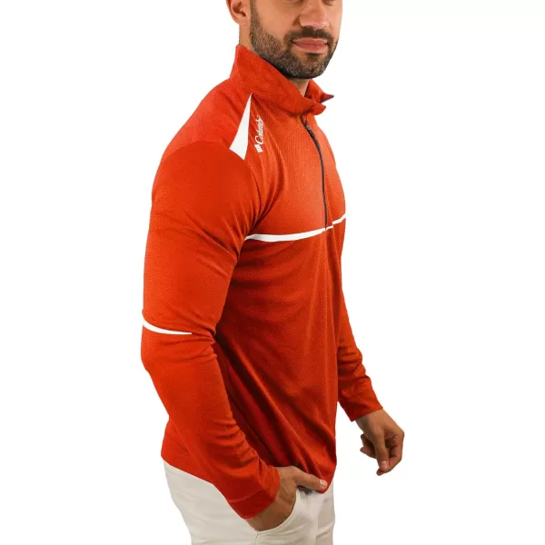 Columbia Golf Omni-Wick Scorecard 1/4 Zip Long Sleeve Pullover