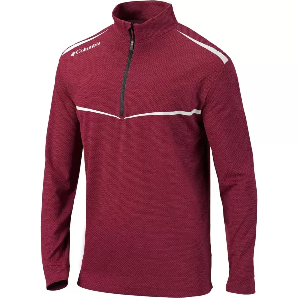 Columbia Golf Omni-Wick Scorecard 1/4 Zip Long Sleeve Pullover