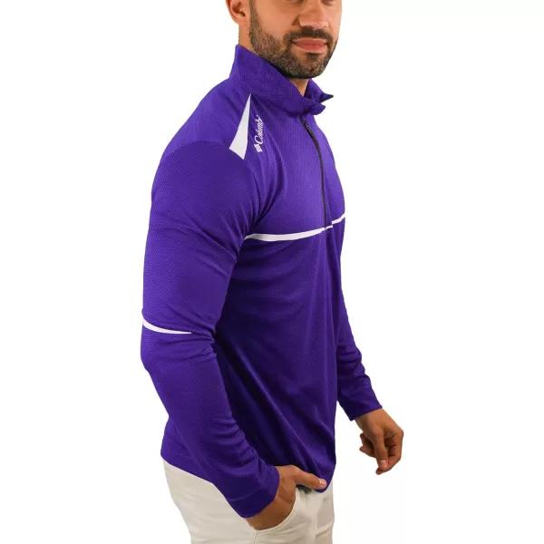 Columbia Golf Omni-Wick Scorecard 1/4 Zip Long Sleeve Pullover