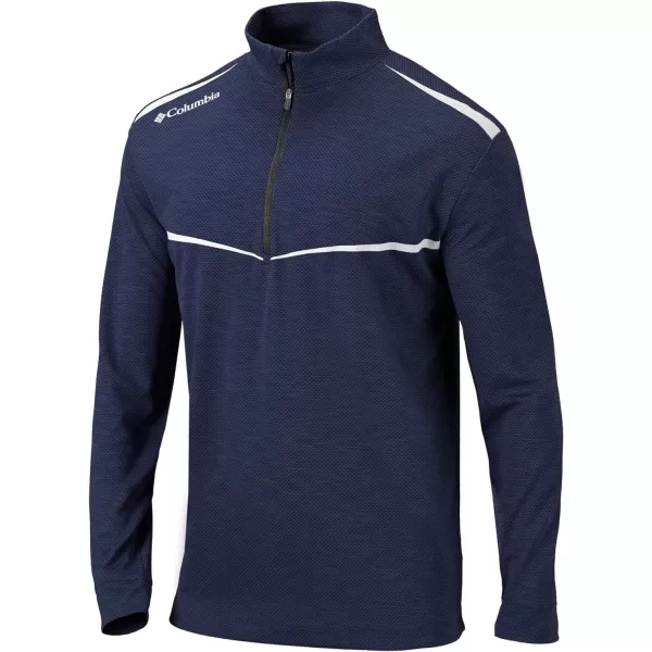 Columbia Golf Omni-Wick Scorecard 1/4 Zip Long Sleeve Pullover