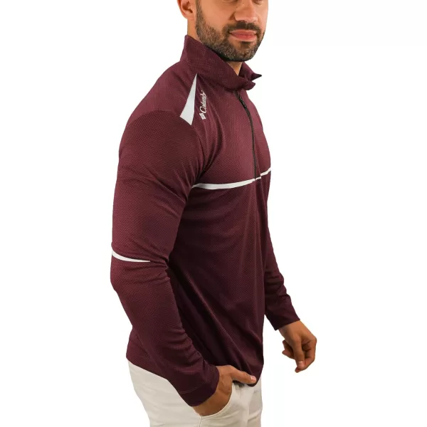 Columbia Golf Omni-Wick Scorecard 1/4 Zip Long Sleeve Pullover