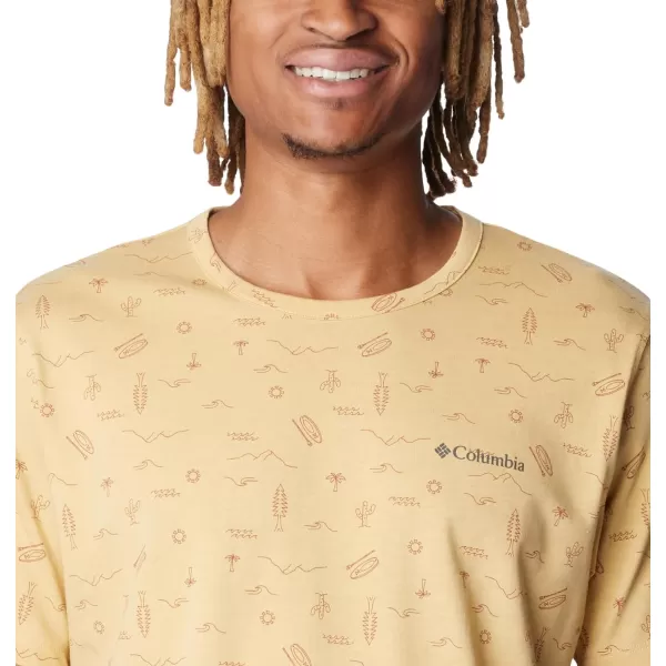 Columbia Men's Thistletown Hills Printed Short Sleeve Tee
