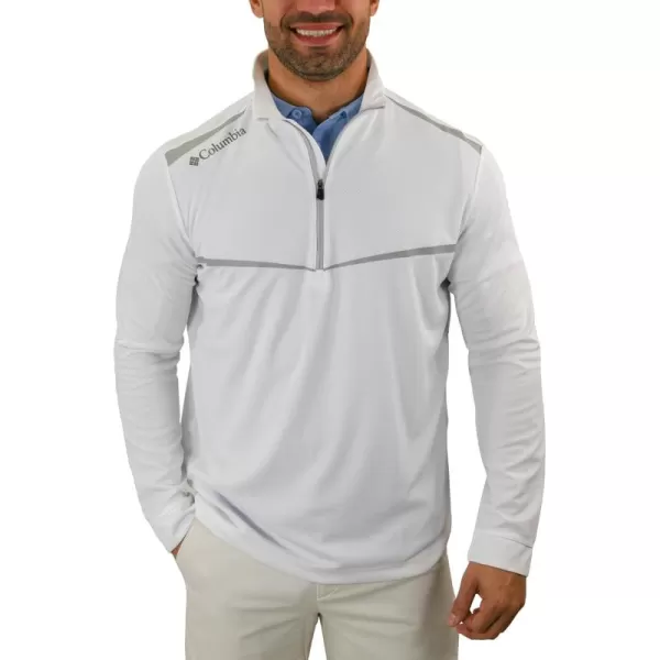Columbia Golf Omni-Wick Scorecard 1/4 Zip Long Sleeve Pullover