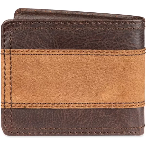 Columbia Men's Everyday Bifold Wallet-Multiple Card Slots, Id Window