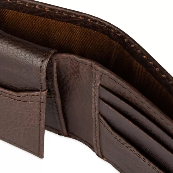 Columbia Men's Everyday Bifold Wallet-Multiple Card Slots, Id Window