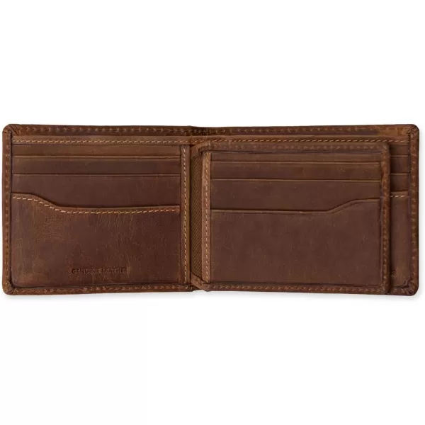 Columbia Men's Everyday Bifold Wallet-Multiple Card Slots, Id Window