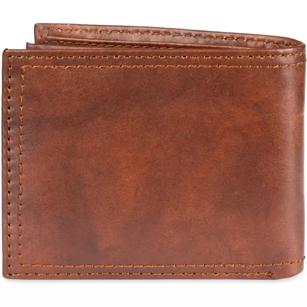 Columbia Men's Everyday Bifold Wallet-Multiple Card Slots, Id Window
