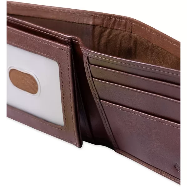 Columbia Men's Everyday Bifold Wallet-Multiple Card Slots, Id Window