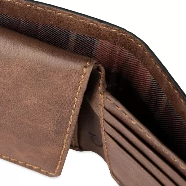 Columbia Men's Everyday Bifold Wallet-Multiple Card Slots, Id Window