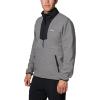 imageColumbia Mens Sequoia Grove Half Zip FleeceCity Grey HeatherBlack