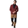 imageColumbia Mens Sequoia Grove Half Zip FleeceSpiceBlackSpicy Pulls