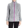 imageColumbia Womens Benton Springs Full ZipLight GreyBright Plum 2016