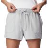 imageColumbia Womens Standard Slack Water French Terry ShortCool Grey