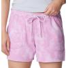 imageColumbia Womens Standard Slack Water French Terry ShortMinuet Tropiscus