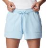 imageColumbia Womens Standard Slack Water French Terry ShortSpring Blue