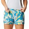 imageColumbia Womens Tidal II ShortElectric Turquoise Hidden Paradise