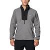 imageColumbia Mens Sequoia Grove Half Zip FleeceCity Grey HeatherBlack