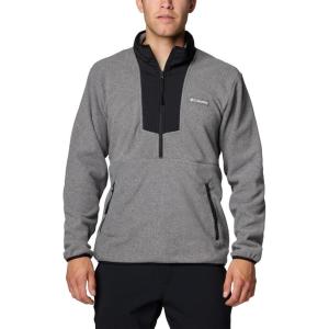 imageColumbia Mens Sequoia Grove Half Zip FleeceCity Grey HeatherBlack