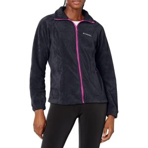 imageColumbia Womens Benton Springs Full ZipBlack  Deep Blush