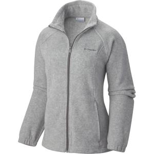 imageColumbia Womens Benton Springs Full ZipLight Grey Heather  Legacy
