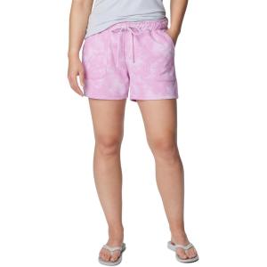 imageColumbia Womens Standard Slack Water French Terry ShortMinuet Tropiscus