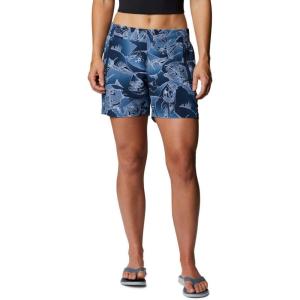imageColumbia Womens Tidal II ShortCollegiate Navy Fish Frenzy Print