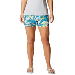imageColumbia Womens Tidal II ShortElectric Turquoise Hidden Paradise