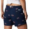 imageColumbia Womens Super Backcast Water ShortCollegiate Navy Fish Flag Print