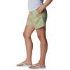 imageColumbia Womens Super Backcast Water ShortElectric Turquoise Hawaiian Throwback