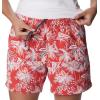 imageColumbia Womens Super Backcast Water ShortRed Hibiscus Festive Fishin
