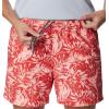 imageColumbia Womens Super Backcast Water ShortTiki Pink Hawaiian Throwback