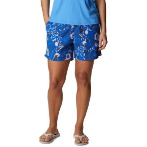 imageColumbia Womens Super Backcast Water ShortBlue MacawFlourish Print