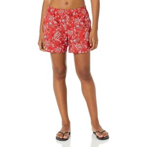 imageColumbia Womens Super Backcast Water ShortCollegiate Navy Fish Flag Print