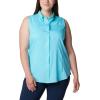 imageColumbia Sportswear Womens Tamiami Sleeveless ShirtOpal Blue