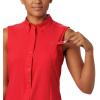 imageColumbia Sportswear Womens Tamiami Sleeveless ShirtRed Lily