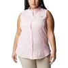 imageColumbia Sportswear Womens Tamiami Sleeveless ShirtSatin Pink