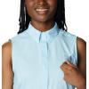 imageColumbia Sportswear Womens Tamiami Sleeveless ShirtSpring Blue