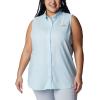 imageColumbia Sportswear Womens Tamiami Sleeveless ShirtSpring Blue